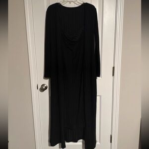 SHEIN Black Strapless Bodycon Dress